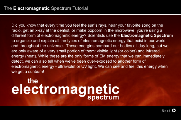 Electromagnetic Spectrum
